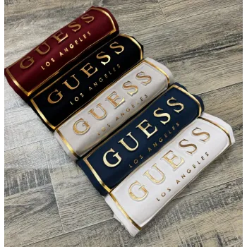 Guess Men's Premium Stylish Round Neck Short Sleep T‑Shirt Wholesale – Everywear Bangladesh Ltd