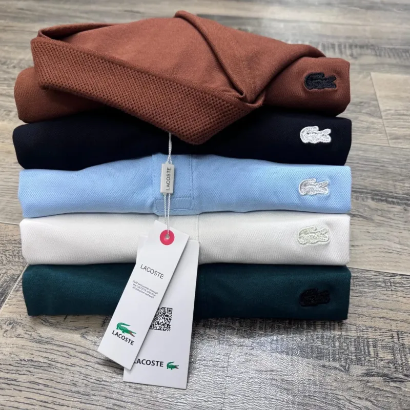 Lacoste Men's Premium Stylish Polo Shirt Wholesale – Everywear Bangladesh Ltd