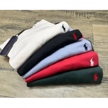 Ralph Lauren Men's Premium Stylish Round Neck Short Sleep T‑Shirt Wholesale – Everywear Bangladesh Ltd