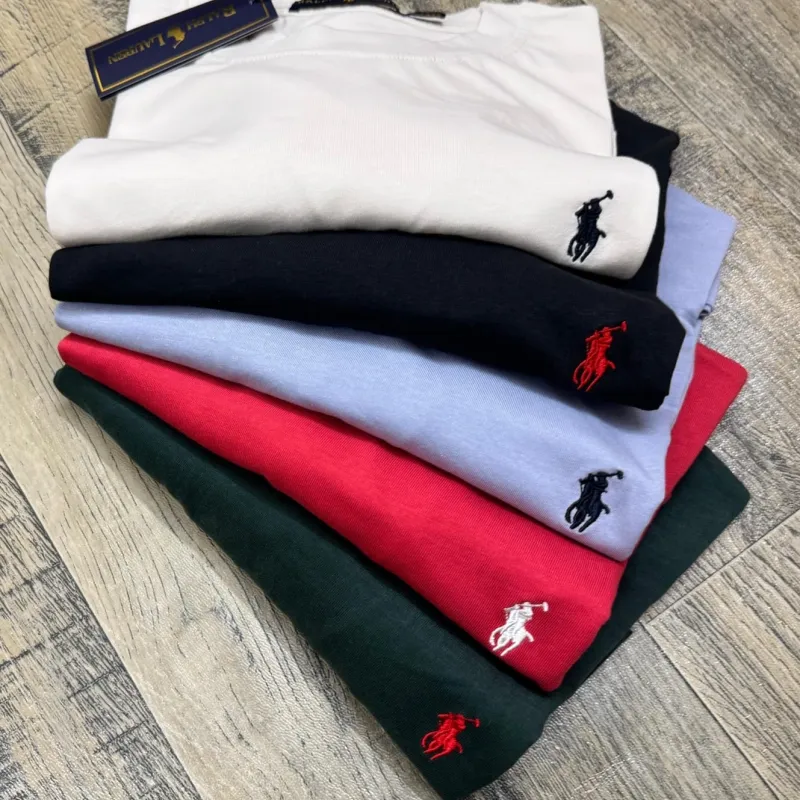 Ralph Lauren Men's Premium Stylish Round Neck Short Sleep T‑Shirt Wholesale – Everywear Bangladesh Ltd Ralph Lauren Men's Premium Stylish Round Neck Short Sleep T‑Shirt Wholesale – Everywear Bangladesh Ltd