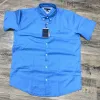 Tommy Hilfiger Men's Short Sleeve Rami Cotton Solid Shirt Wholesale – Everywear Bangladesh Ltd