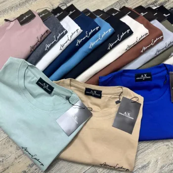 Armani Exchange Men's Premium Cotton T‑Shirt Wholesale – Everywear Bangladesh Ltd