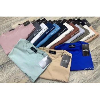 Armani Exchange Men's Premium Cotton T‑Shirt Wholesale – Everywear Bangladesh Ltd