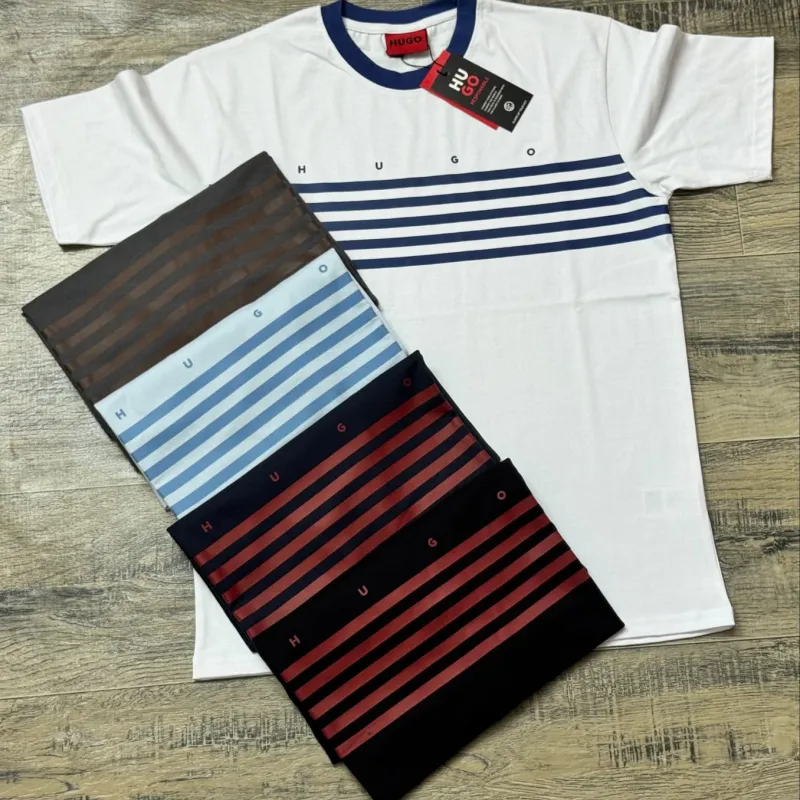 Hugo Men's Premium Stylish Round Neck Short Sleep T‑Shirt Wholesale – Everywear Bangladesh Ltd Hugo Men's Premium Stylish Round Neck Short Sleep T‑Shirt Wholesale – Everywear Bangladesh Ltd