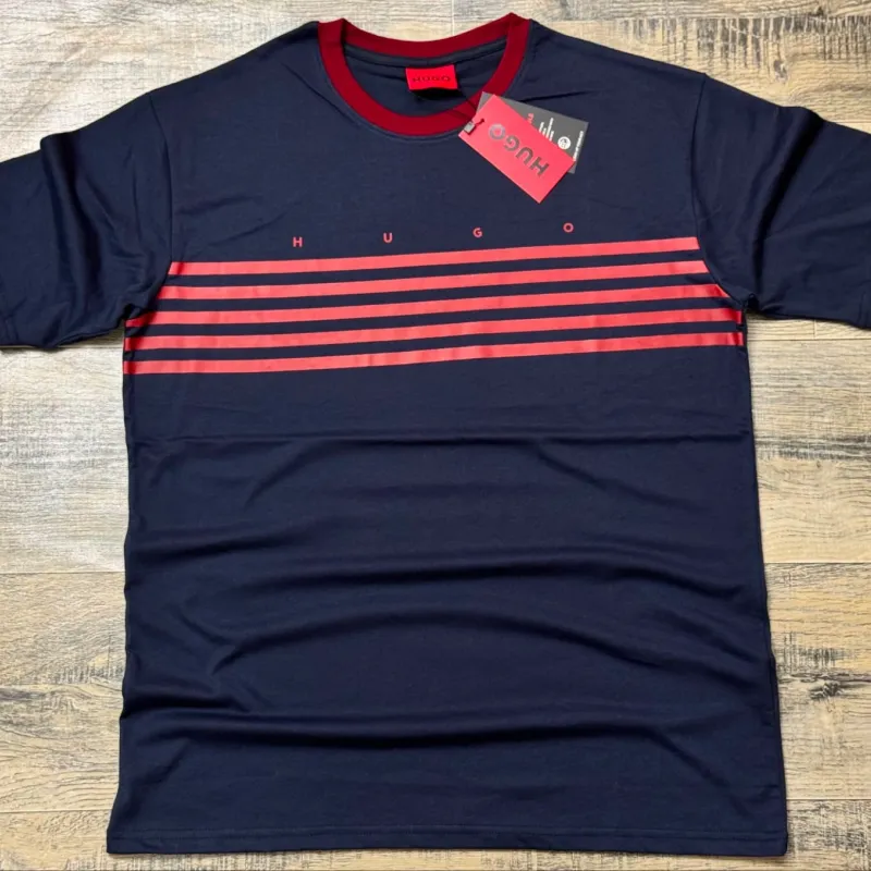 Hugo Men's Premium Stylish Round Neck Short Sleep T‑Shirt Wholesale – Everywear Bangladesh Ltd Hugo Men's Premium Stylish Round Neck Short Sleep T‑Shirt Wholesale – Everywear Bangladesh Ltd