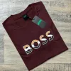 Boss Men's Premium Stylish Round Neck Short Sleeve T‑Shirt Wholesale Boss Men's Premium Stylish Round Neck Short Sleeve T‑Shirt Wholesale