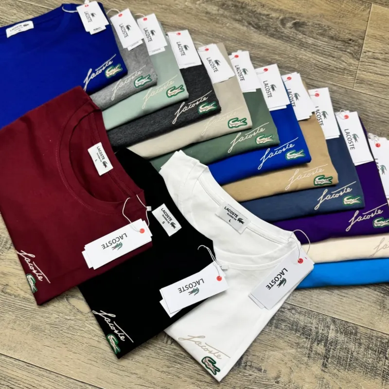 Lacoste Men's Premium Cotton T‑Shirt Wholesale – Everywear Bangladesh Ltd