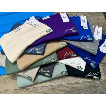 Lacoste Men's Premium Cotton T‑Shirt Wholesale – Everywear Bangladesh Ltd