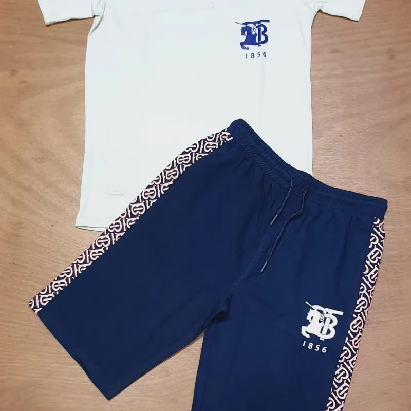 Burberry Boys SS T-Shirt Hidden City Print & 3 Quarter Terry Shorts Set Wholesale Bangladesh Burberry Boys SS T-Shirt Hidden City Print & 3 Quarter Terry Shorts Set Wholesale Bangladesh