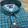 Tommy Hilfiger Men’s Premium Stylish Ramie Cotton Check Long Sleeve Shirt Wholesale Bangladesh