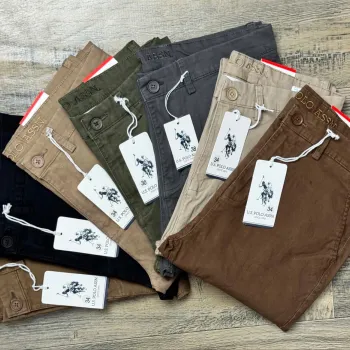 US Polo Men’s Premium Stylish Cotton Chino Long Twill Pant Wholesale Bangladesh