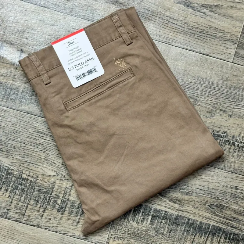 US Polo Men’s Premium Stylish Cotton Chino Long Twill Pant Wholesale Bangladesh