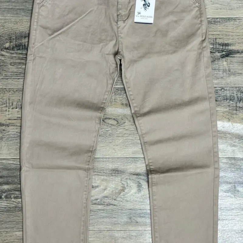 US Polo Men’s Premium Stylish Cotton Chino Long Twill Pant Wholesale Bangladesh