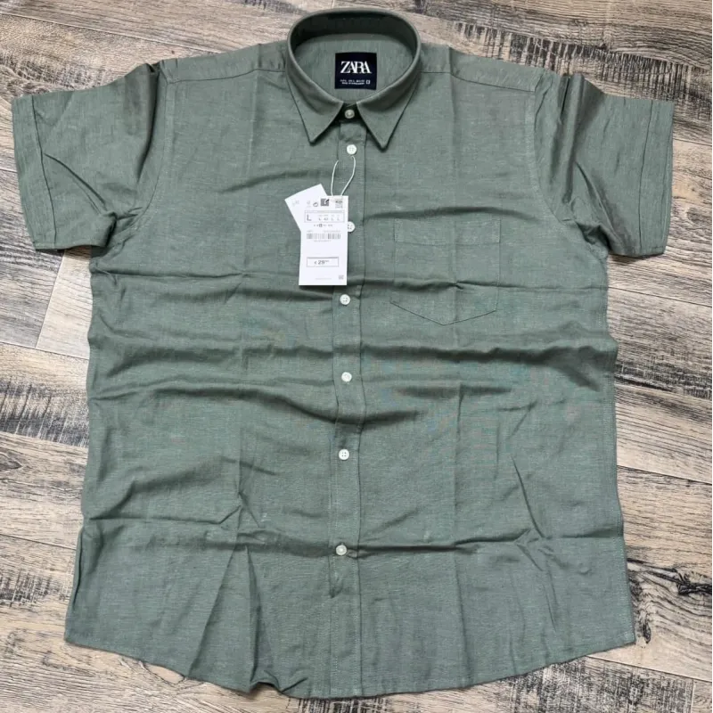 Ralph Lauren Men’s Premium Original Export Quality Ramie Stripe Long Sleeve Shirt Wholesale Bangladesh
