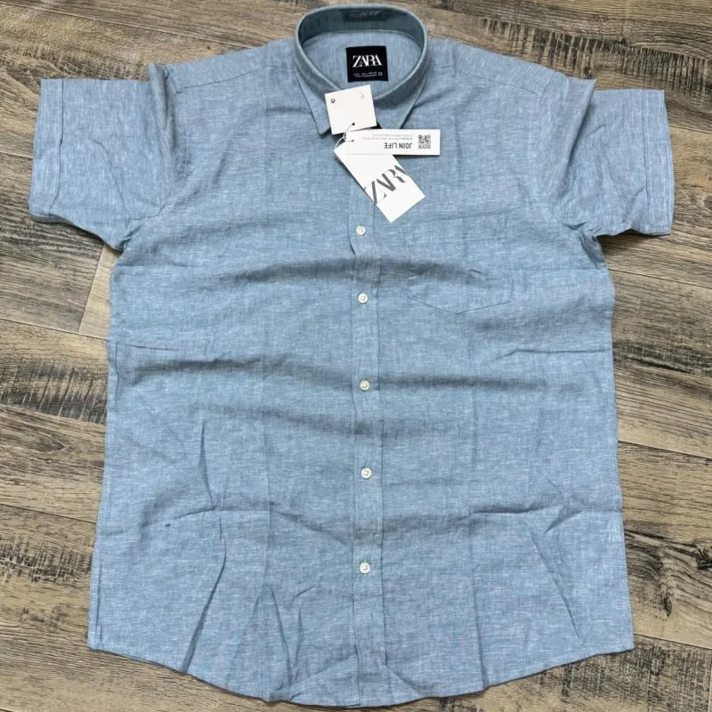 Ralph Lauren Men’s Premium Original Export Quality Ramie Stripe Long Sleeve Shirt Wholesale Bangladesh