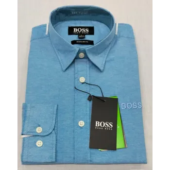 Boss Men’s Long Sleeve Oxford Solid Shirt Wholesale Bangladesh