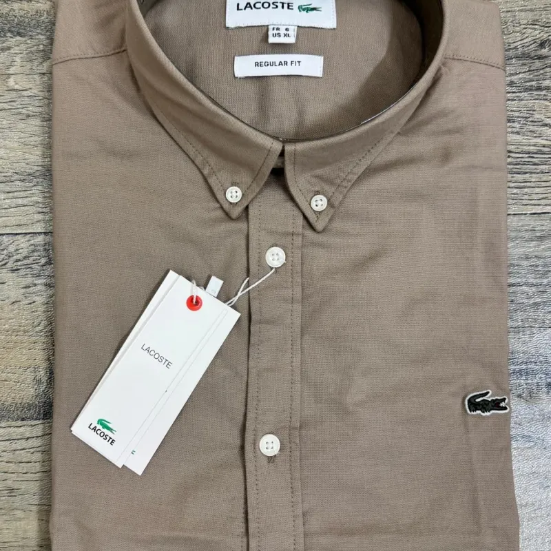 Lacoste Men’s Long Sleeve Oxford Solid Shirt Wholesale Bangladesh