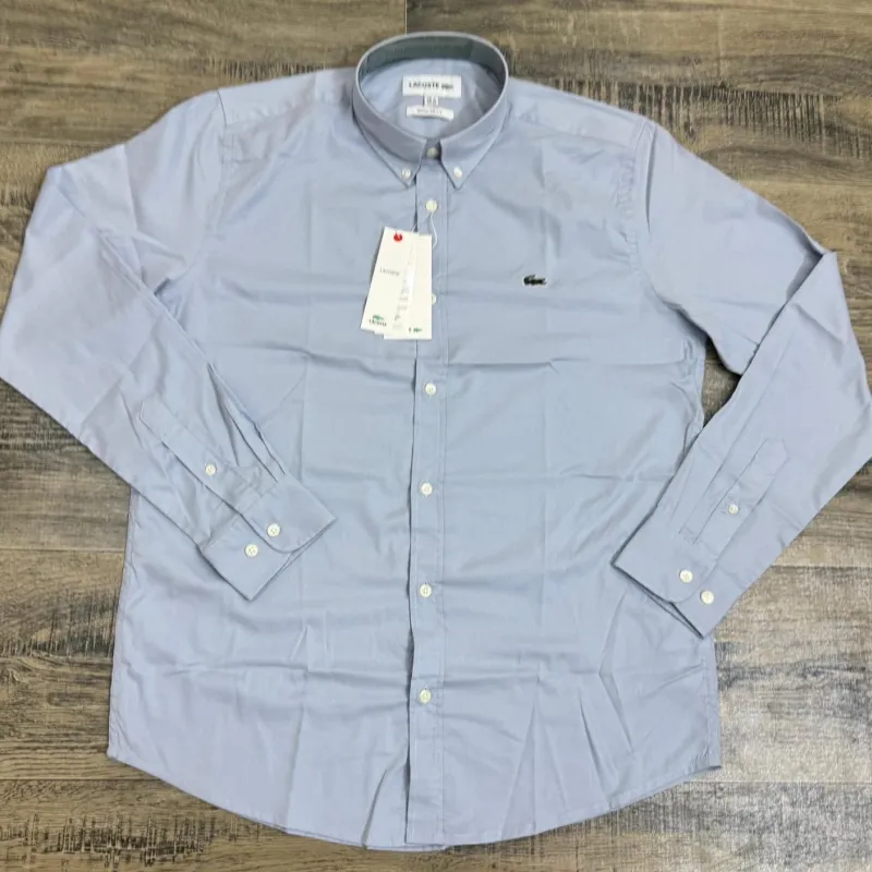 Lacoste Men’s Long Sleeve Oxford Solid Shirt Wholesale Bangladesh