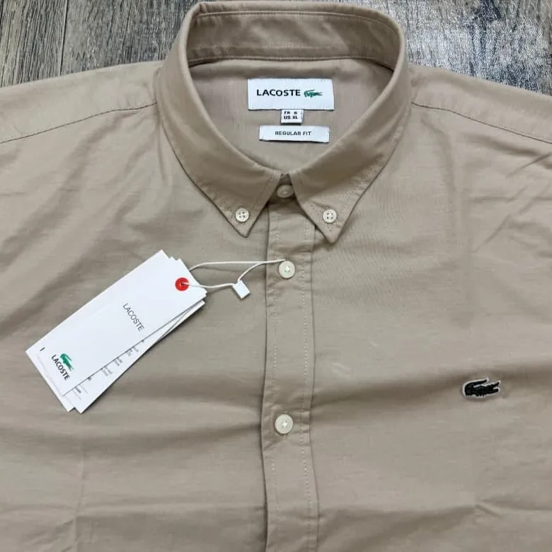 Lacoste Men’s Long Sleeve Oxford Solid Shirt Wholesale Bangladesh