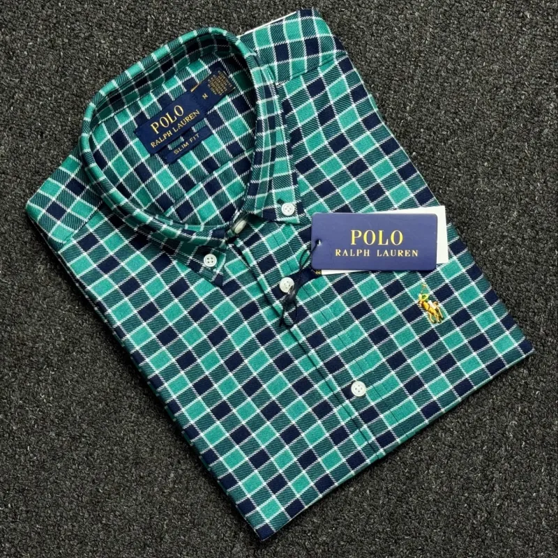 Ralph Lauren Men’s Cotton Flannel Short Sleeve Check Shirt Wholesale Bangladesh Ralph Lauren Men’s Cotton Flannel Short Sleeve Check Shirt Wholesale Bangladesh