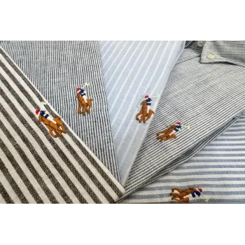 Ralph Lauren Men’s Ramie Cotton Stripe Long Sleeve Shirt Wholesale Bangladesh