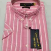 Ralph Lauren Men’s Ramie Cotton Stripe Short Sleeve Shirt Wholesale Bangladesh