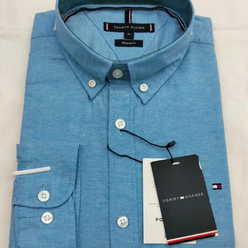 Tommy Hilfiger Men’s Long Sleeve Oxford Solid Shirt Wholesale Bangladesh