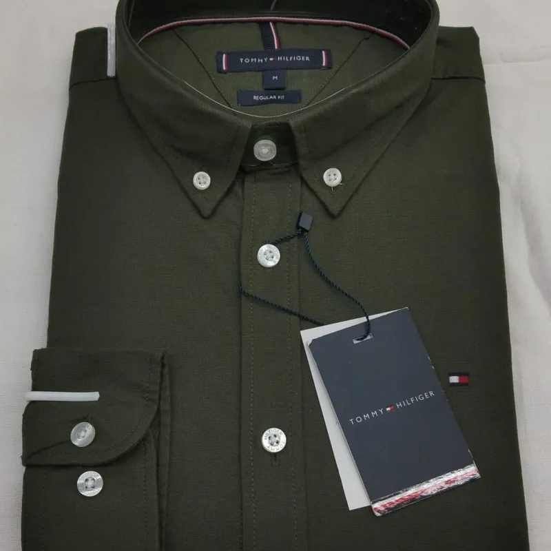 Tommy Hilfiger Men’s Long Sleeve Oxford Solid Shirt Wholesale Bangladesh