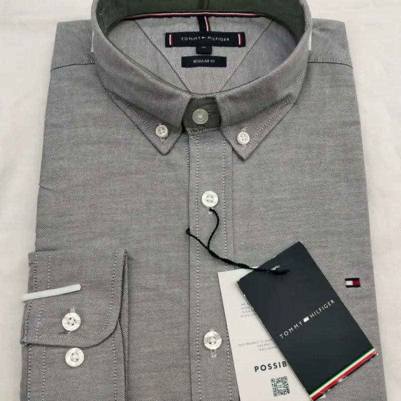 Tommy Hilfiger Men’s Long Sleeve Oxford Solid Shirt Wholesale Bangladesh