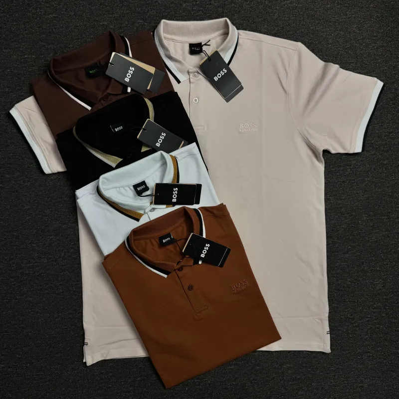 Boss Men’s Premium Export Quality Polo Shirt Wholesale Bangladesh