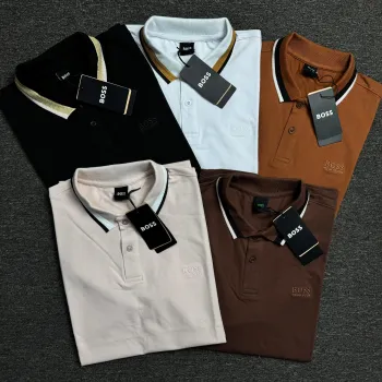 Boss Men’s Premium Export Quality Polo Shirt Wholesale Bangladesh