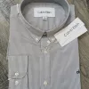Calvin Klein Men’s Premium Stylish Cotton Check Long Sleeve Shirt Wholesale Bangladesh
