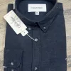 Calvin Klein Men’s Premium Stylish Solid Remi Cotton Long Sleeve Shirt Wholesale Bangladesh