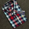 Ralph Lauren Men’s Premium Stylish Cotton Flannel Short Sleeve Check Shirt Wholesale Bangladesh