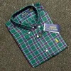 Ralph Lauren Men’s Premium Stylish Cotton Flannel Short Sleeve Check Shirt Wholesale Bangladesh