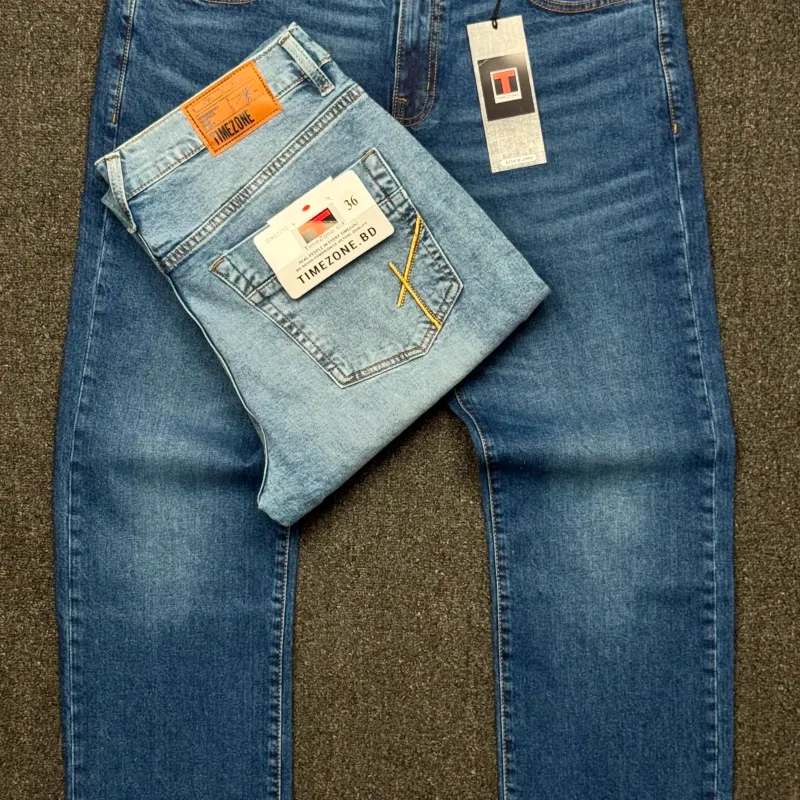 Timezone Men’s Premium Stylish Cotton Jeans Long Pant Wholesale Bangladesh