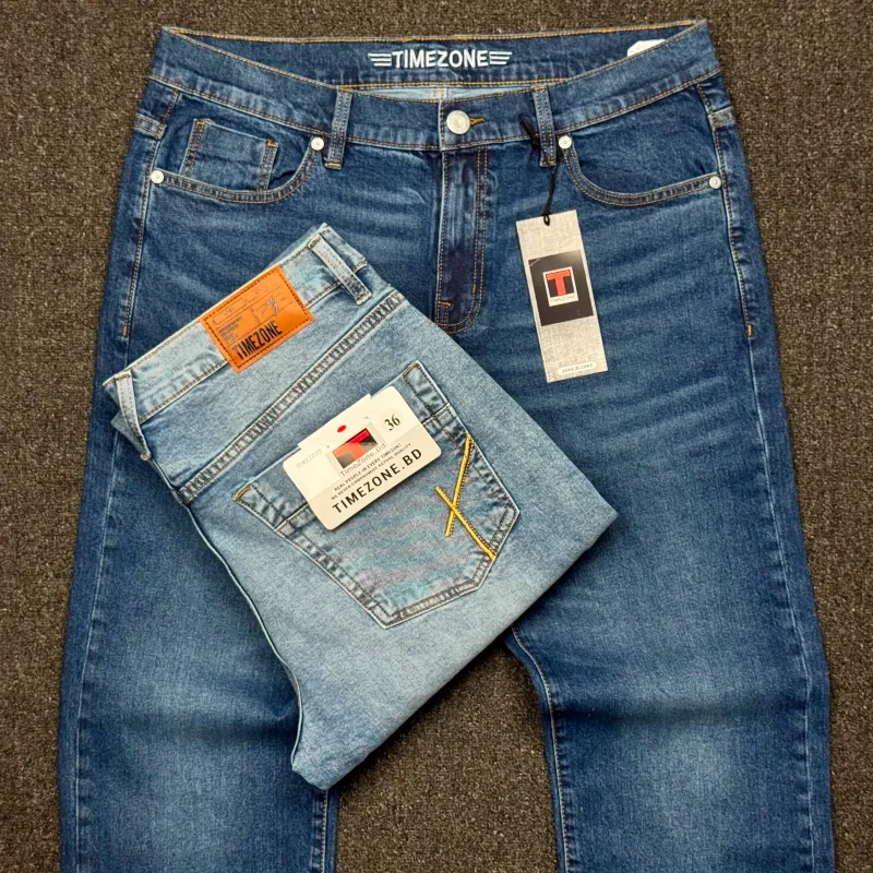 Timezone Men’s Premium Stylish Cotton Jeans Long Pant Wholesale Bangladesh