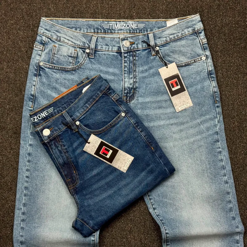 Timezone Men’s Premium Stylish Cotton Jeans Long Pant Wholesale Bangladesh
