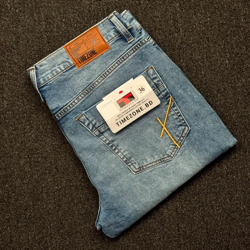 Timezone Men’s Premium Stylish Cotton Jeans Long Pant Wholesale Bangladesh