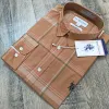 US Polo Men’s Premium Stylish Cotton Check Long Sleeve Shirt Wholesale Bangladesh