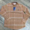 US Polo Men’s Premium Stylish Cotton Check Long Sleeve Shirt Wholesale Bangladesh