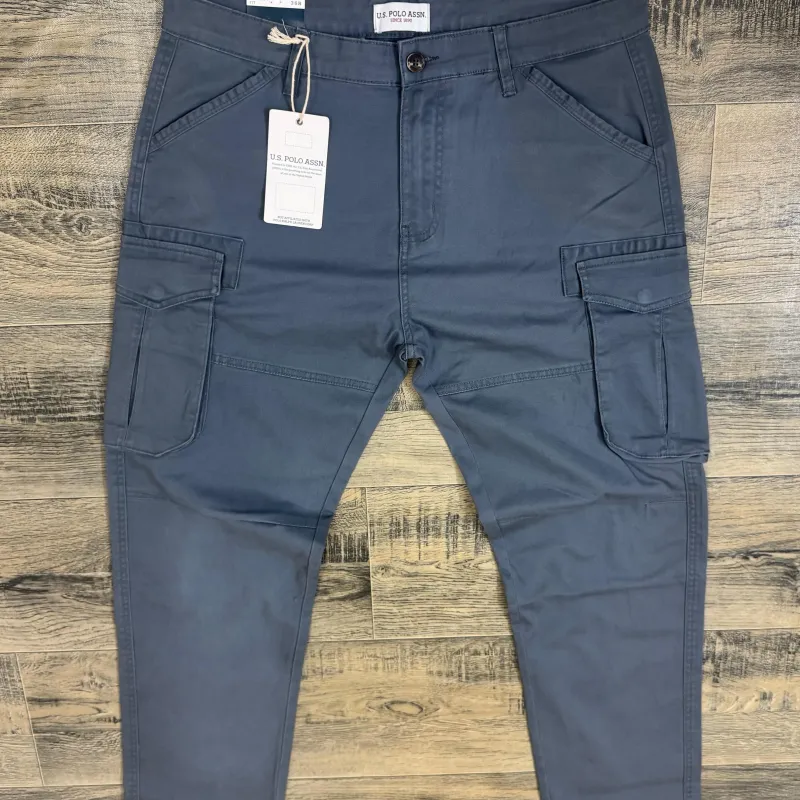 US Polo Men’s Premium Stylish Cotton Twill Long Pant Wholesale Bangladesh