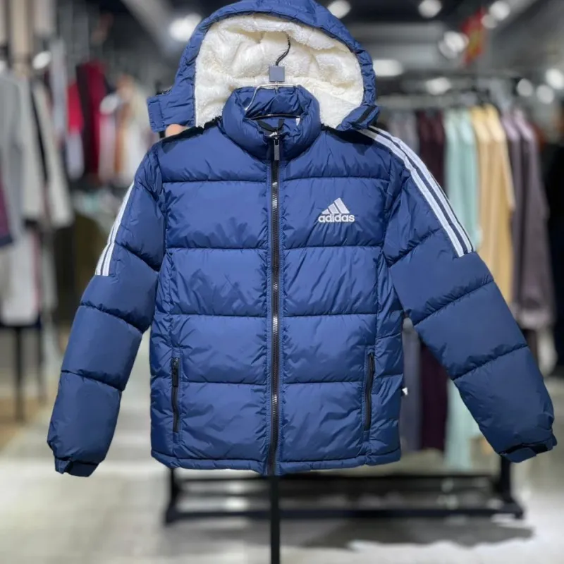 Adidas Premium Padded Goose Down Insulated Hooded Jacket Wholesale – Everywear Bangladesh Ltd