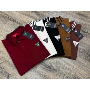Guess Men's Premium Stylish Polo Shirt Wholesale – Everywear Bangladesh Ltd