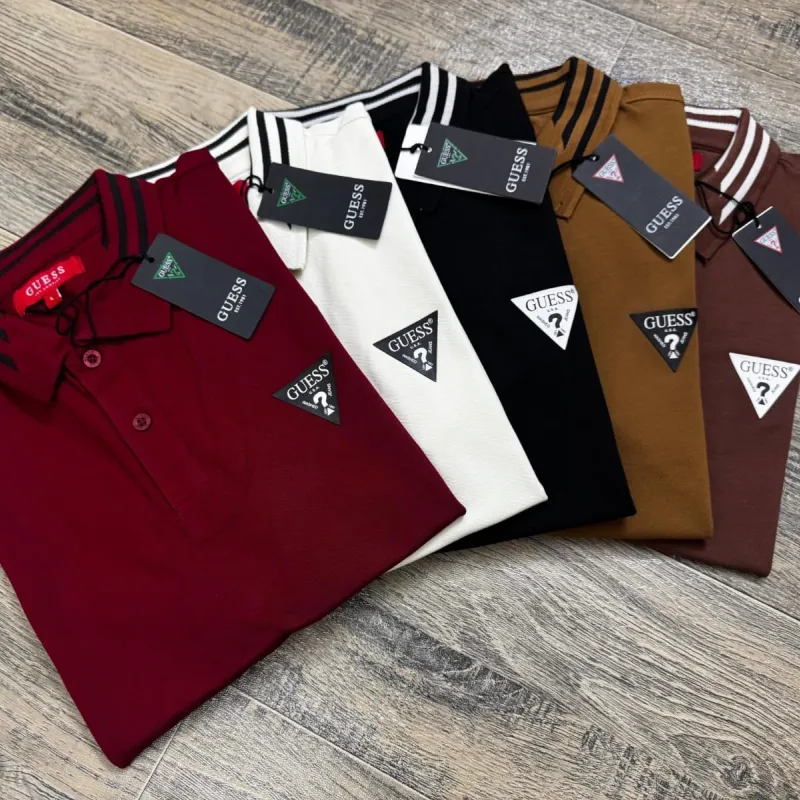 Guess Men's Premium Stylish Polo Shirt Wholesale – Everywear Bangladesh Ltd
