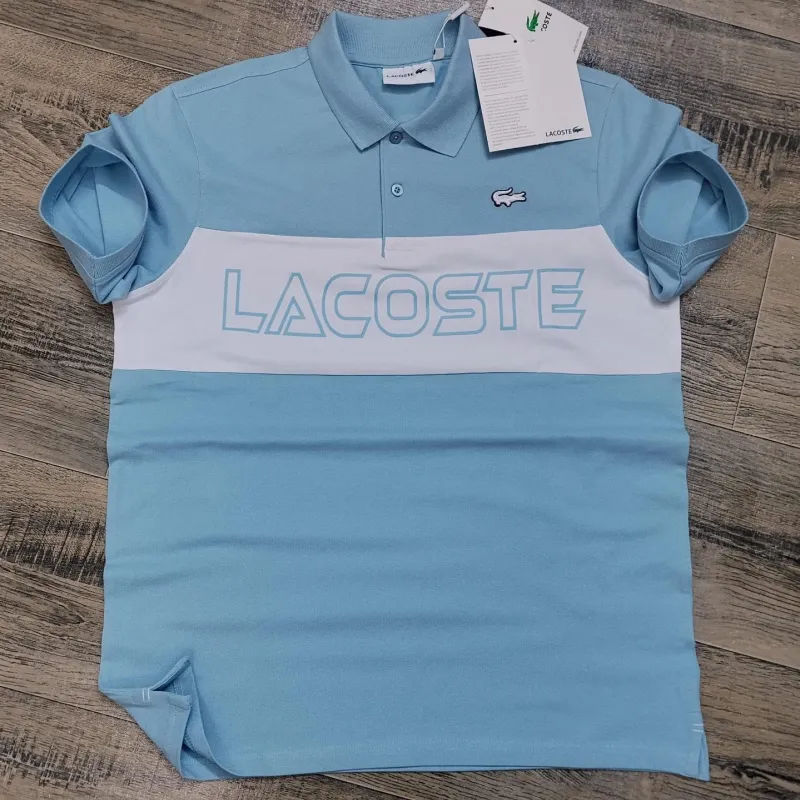 Lacoste Men's Premium Stylish Solid Cotton Collar Polo Shirt Wholesale – Everywear Bangladesh Ltd
