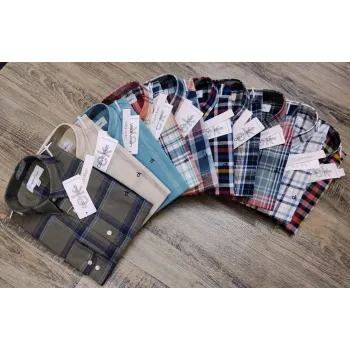 Calvin Klein Men's Premium Stylish Remi Cotton Check Shirt Wholesale – Everywear Bangladesh Ltd