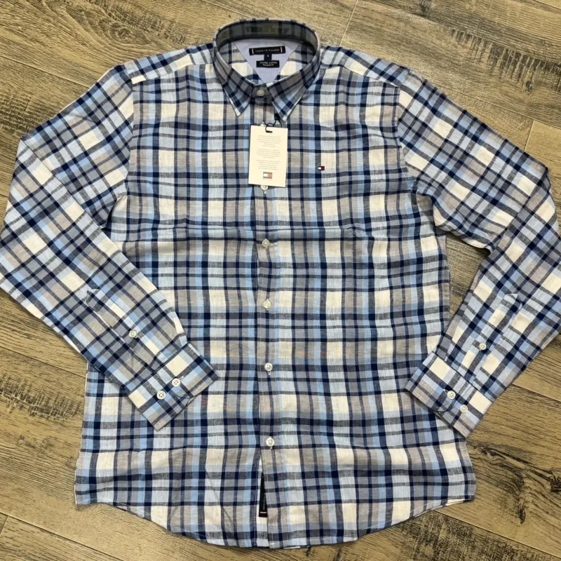 Tommy Hilfiger Men's Long Sleeve Check Shirt Wholesale Bangladesh