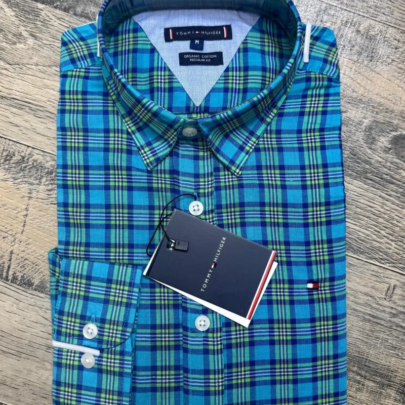 Tommy Hilfiger Men's Long Sleeve Check Shirt Wholesale Bangladesh