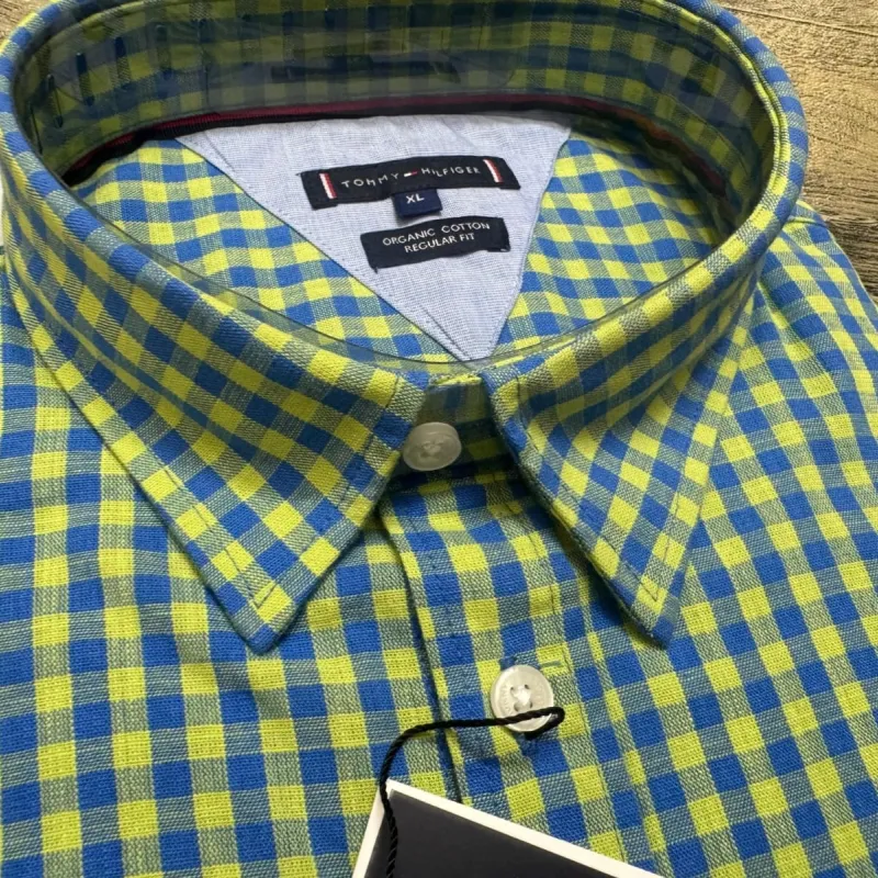 Tommy Hilfiger Men's Long Sleeve Check Shirt Wholesale Bangladesh